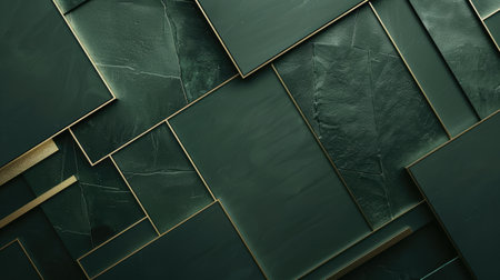 Modern and luxurious green background for contemporary wallpapers, Ai Generated.の素材
