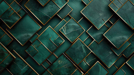 Modern and luxurious green background for contemporary wallpapers, Ai Generated.の素材