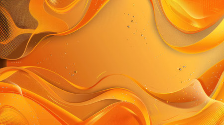 Modern and luxurious orange background for contemporary wallpapers, Ai Generated.の素材