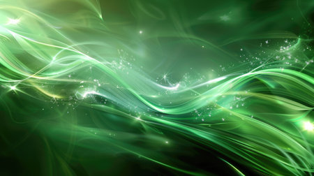 Modern and luxurious green background for contemporary wallpapers, Ai Generated.の素材