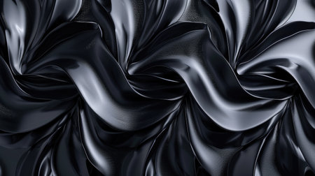 Modern and luxurious black background for contemporary wallpapers, Ai Generated.の素材
