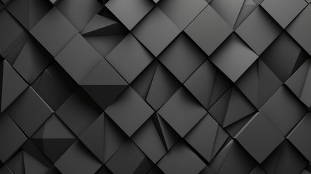 Modern and luxurious black background for contemporary wallpapers, Ai Generated.の素材