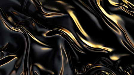 Modern and luxurious black background for contemporary wallpapers, Ai Generated.の素材