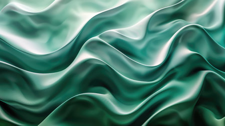 Modern and luxurious green background for contemporary wallpapers, Ai Generated.の素材