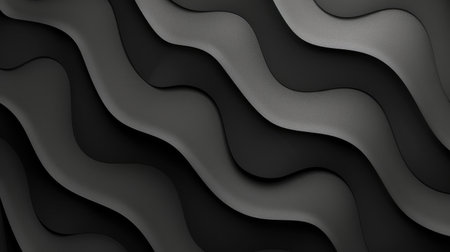 Modern and luxurious black background for contemporary wallpapers, Ai Generated.の素材