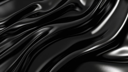 Modern and luxurious black background for contemporary wallpapers, Ai Generated.の素材