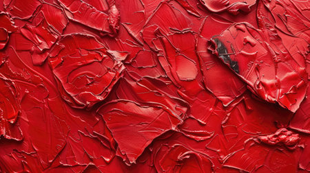 Bold red texture background brings energy and warmth, Ai Generated.の素材