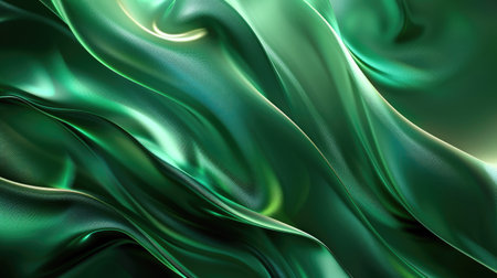 Modern and luxurious green background for contemporary wallpapers, Ai Generated.の素材