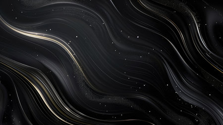 Modern and luxurious black background for contemporary wallpapers, Ai Generated.の素材