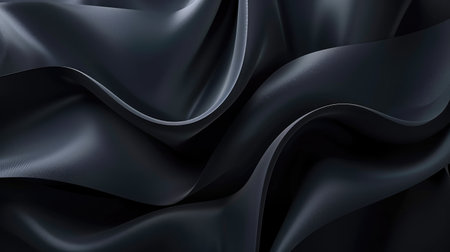 Modern and luxurious black background for contemporary wallpapers, Ai Generated.の素材