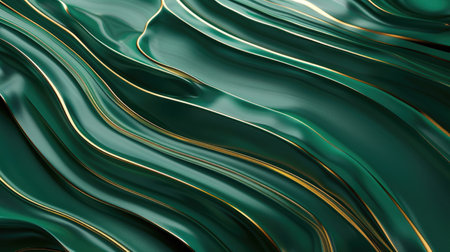 Modern and luxurious green background for contemporary wallpapers, Ai Generated.の素材
