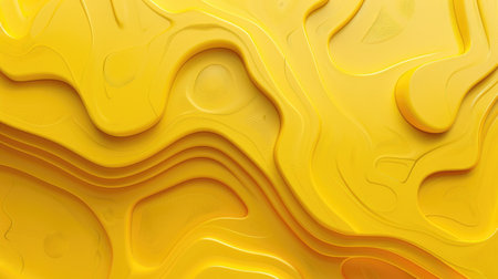 Modern and luxurious yellow background for contemporary wallpapers, Ai Generated.の素材