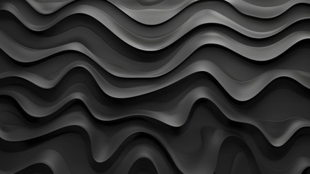 Modern and luxurious black background for contemporary wallpapers, Ai Generated.の素材