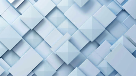 Experience an abstract 3D square background with a modern twist. Ai Generated.の素材
