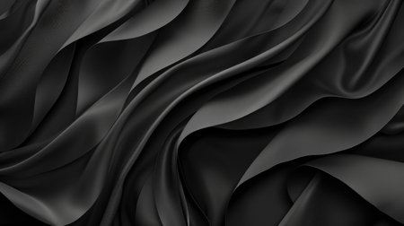 Modern and luxurious black background for contemporary wallpapers, Ai Generated.の素材