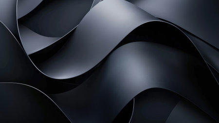 Modern and luxurious black background for contemporary wallpapers, Ai Generated.の素材