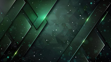Modern and luxurious green background for contemporary wallpapers, Ai Generated.の素材