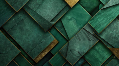 Modern and luxurious green background for contemporary wallpapers, Ai Generated.の素材
