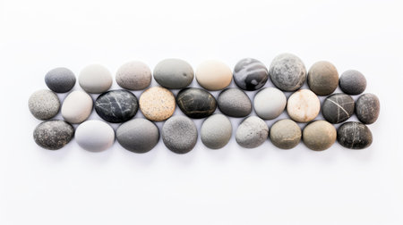 This image captures a detailed rock shelf, emphasizing its natural stone texture, ideal for elegant product displays.の素材