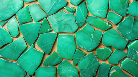 A stunning seamless pattern of green marble texture that adds sophistication and depth to your visual compositions.の素材