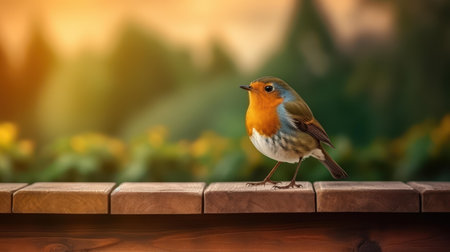 This stunning image features a robin bird, highlighting its distinctive colors and delicate features on a bright white canvas.の素材