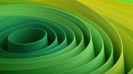 Experience seamless motion with this multicolor gradient backdrop, featuring captivating green and yellow loops.の素材