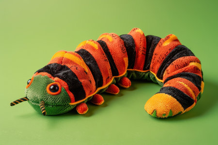 Simple yet captivating, this plushie art piece enhances any childrens space, promoting learning through play.の素材