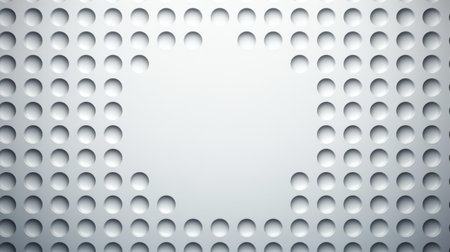 This halftone background features a striking black and white pattern, ideal for sleek, modern graphic designs and art prints.の素材