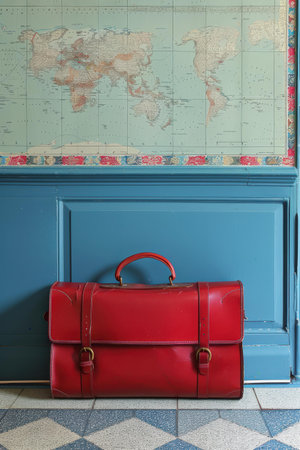 Embrace simplicity in exploration. Our clean map ad inspires wanderlust for those who travel with purpose.の素材