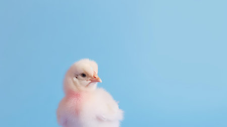 Closeup of a striking white chicken, highlighting its elegant features and fluffy plumage, perfect for farm enthusiasts.の素材