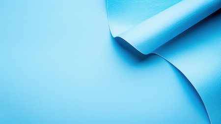 This topview design showcases an abstract pastel blue backdrop with subtle geometric shapes and lines for a fresh look.の素材