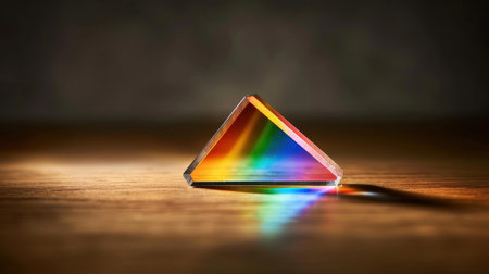 Dive into the wonders of science this National Science Day with an engaging prism illustration that inspires curiosity and learning.の素材