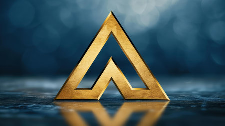 A unique letter A logo that stands out, ideal for various industries. Elevate your brand with this creative design element.の素材