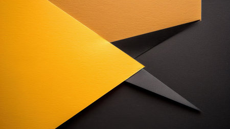 Discover a unique blend of minimalism with vibrant yellow and black patterns, perfect for modern design needs.の素材