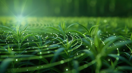 Discover how innovative tech is transforming cannabis farming, optimizing growth, and enhancing quality for a greener future.の素材