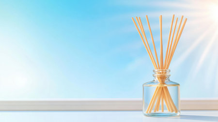 Transform your room with our elegant Aroma Reed Diffuser. Enjoy longlasting fragrance and a calming atmosphere in your decor.の素材