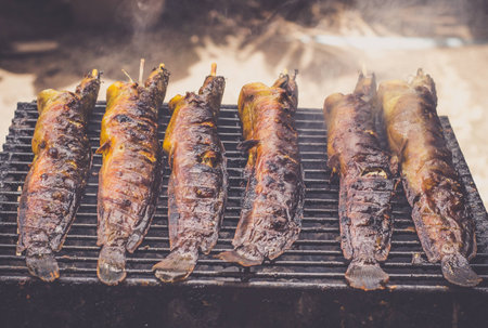 Catfish Grillの写真素材