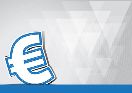 Money icon euro vector design, business backgroundのイラスト素材