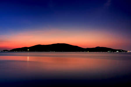 reflection, sea.の写真素材