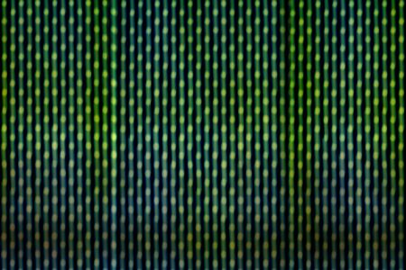 Abstract blur green lines background from led panel