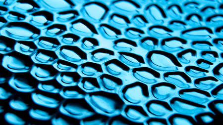 blue Metal texture background soft Focusの写真素材