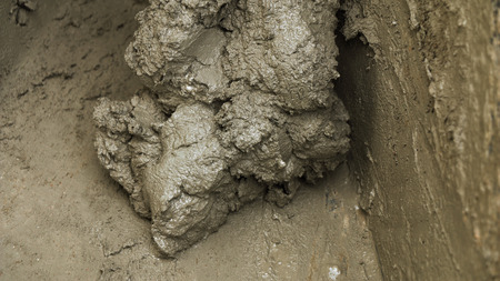 Wet mortar mix for usedの写真素材