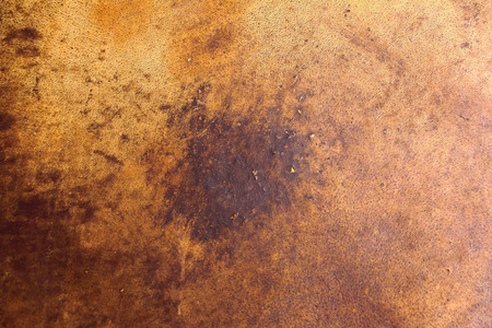 animal leather surface of old drumの写真素材