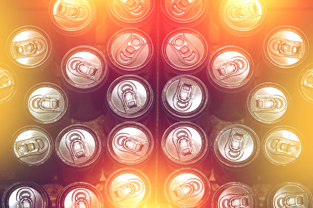 dirty expire tin can food, expire food concept.