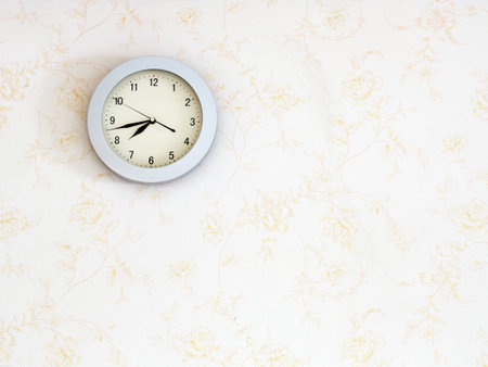 Clock on the wall 