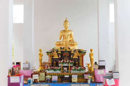 Buddha in the buildingのeditorial素材