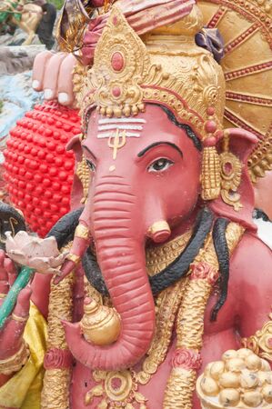 GANESHA STATUEの写真素材