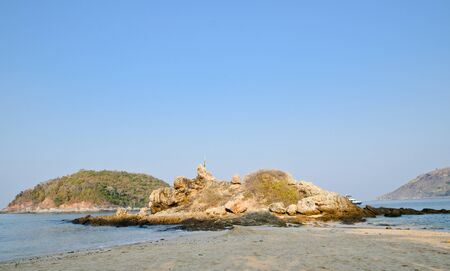 Rocks and stones at the phuket beach