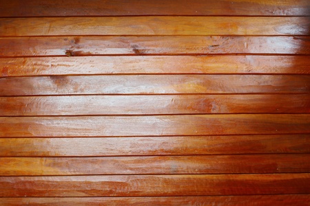 Wall made of wood