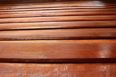 Wall made of woodの写真素材